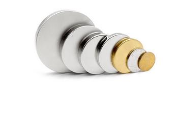 Professional Strong Neodymium Rare Earth Magnets Customized Logo