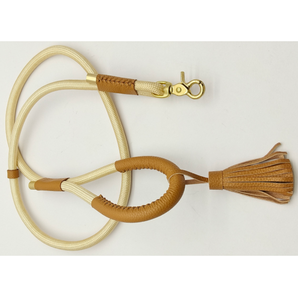 Outdoor Pet Accessaries Fashion Modern Genuine Leather Nylon Dog Leashes