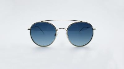 Unisex Round new fashion Sunglasses metal double bridge driving glasses UV 400