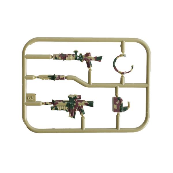 Mini figures combat and weapons accessories military shotgun sniper building blocks