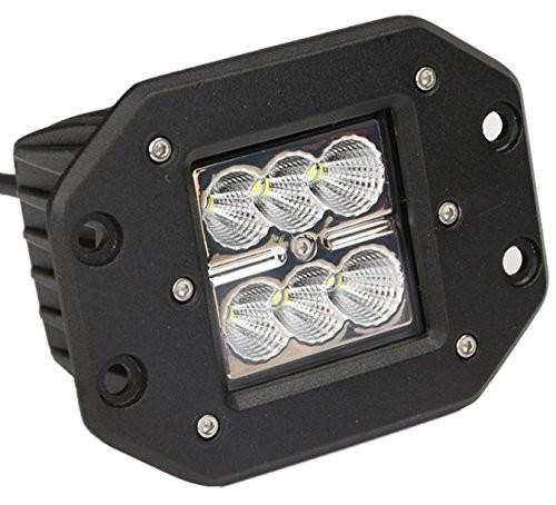 24W High Power Flush Mount Off Road Led Lights 1800 Lumen Flood / Spot Beam