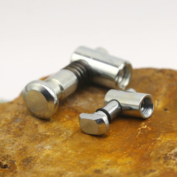 Coating  Aluminum Profile Connectors Custom Fasteners By Industry AMSE Standard