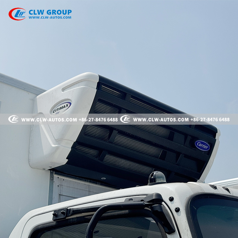 ISUZU KV100 RHD 20,000-Chick Transport Truck with Carrier Refrigeration and Insulated FRP Cargo Box