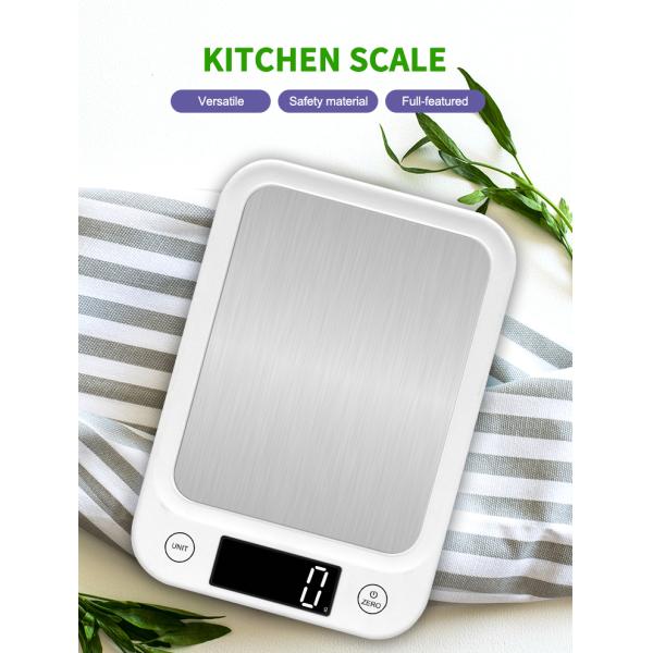 Steel Platform Swift On Electronic Kitchen Weighing Scales