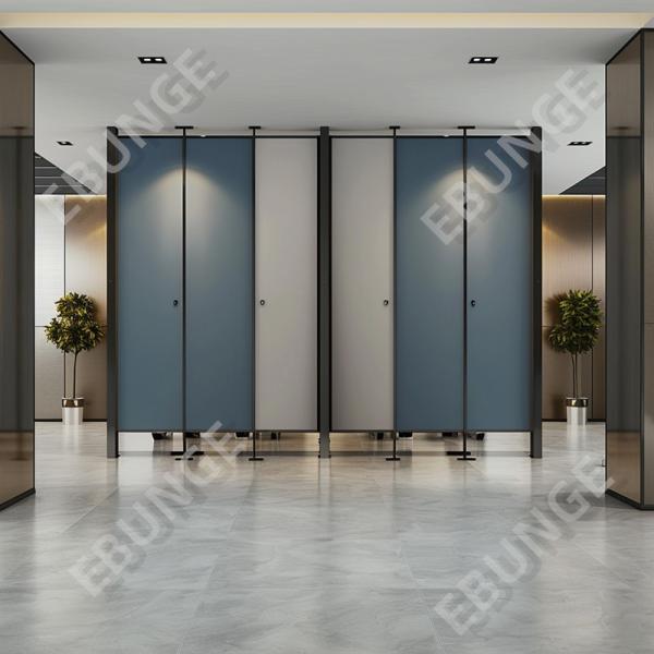 Customized Modern 304 Stainless Steel Toilet Partitions With Complete Privacy