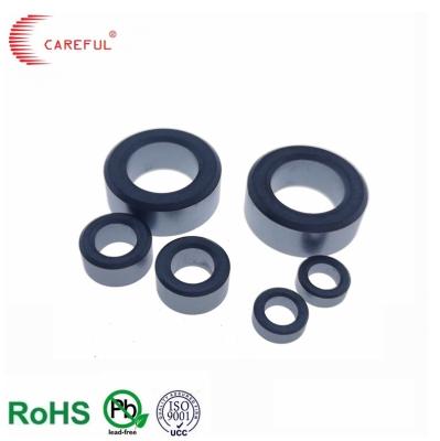Noyau toroïde de suppression NiZn EMI / Noyau toroïde de ferrite douce échantillon libre