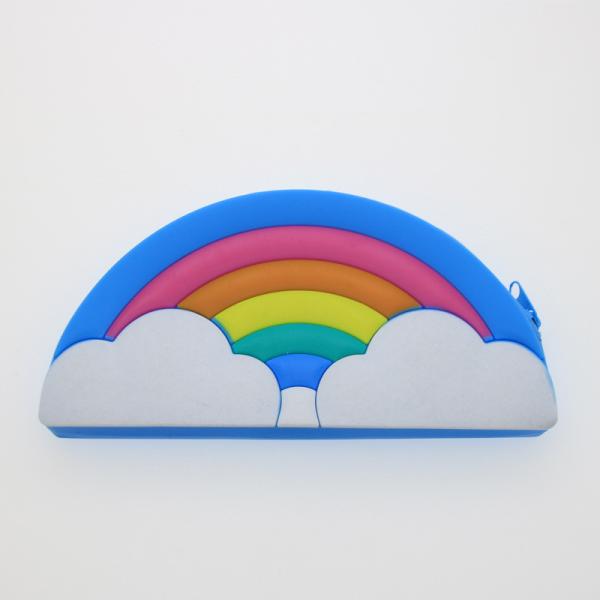 Радужная сумка с плечом, сумка с игрушками, сумка с сенсорными силиконами, сумка для девочек, карандаш для ручки, детские подарки.