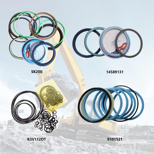 Peças de escavadeira CAT352F 336D2L 330D 336D 336E 336F 349E Kit de vedação do cilindro do braço 518-5137