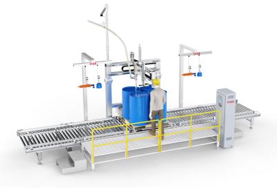 Electric IBC Filling Machine 10L - 50L Filling Range For Liquid Surface 220V 380V