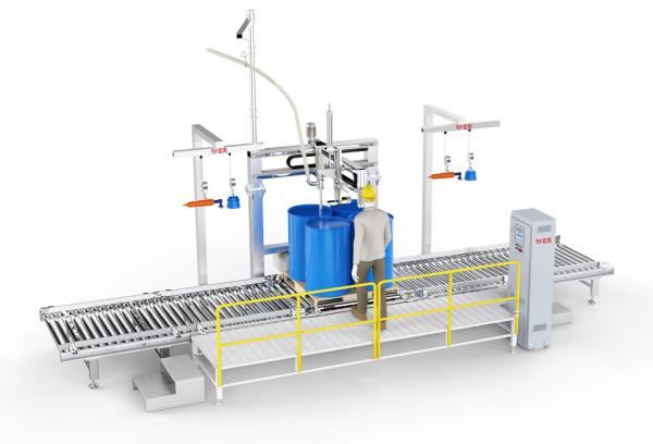 25L Lube Oil Filling Machine 380V With Granulation Rate ≥95%