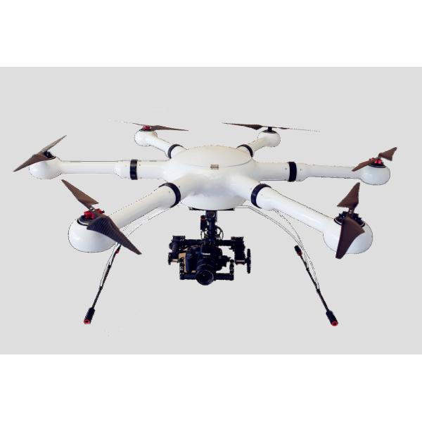 Hexacopter Drone for Surveillance.40-60mins duration 5km flight distance and 5km video transmission