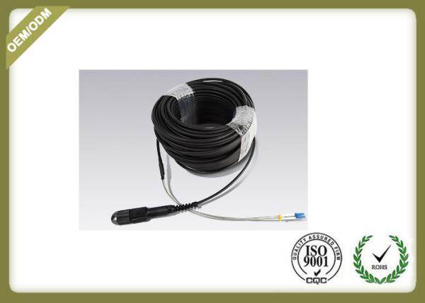 Fiber Optic Outdoor Patchcord with PDLC to LC connector with 2core 2.0mm outdoor fiber cable