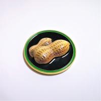 Une pièce de défi en or en alliage de zinc en 3D Deez Nut Finition avec des cacahuètes imprimées UV