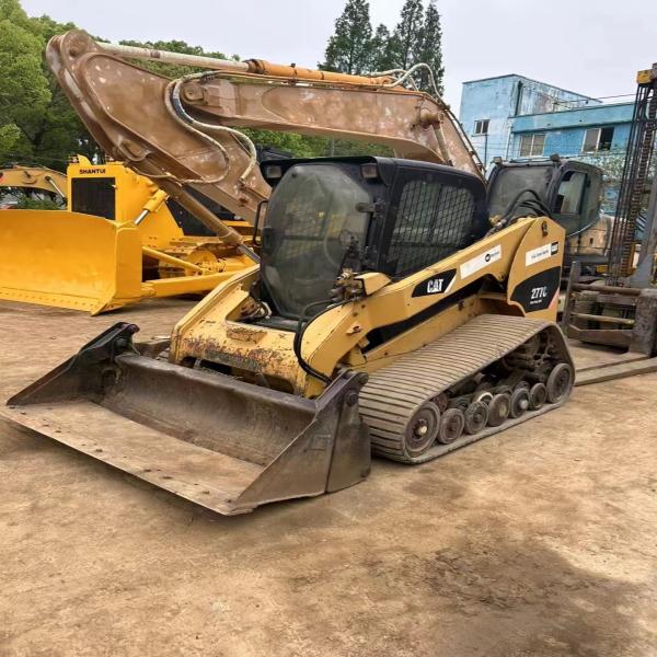 CAT 277C Used Skid Steer Loader Equipment 3.5 Ton Original  62KW