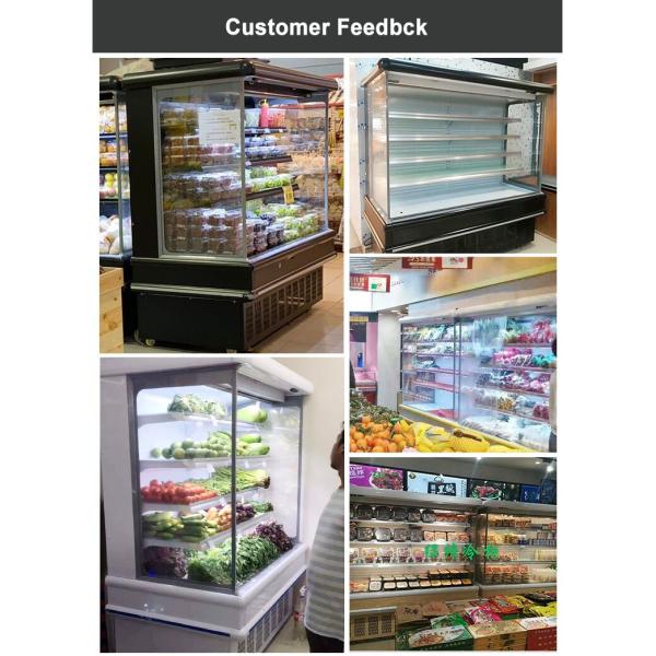 Sistema remoto de abastecimiento de fábrica de varias cubiertas, frigorífico de exhibición del supermercado