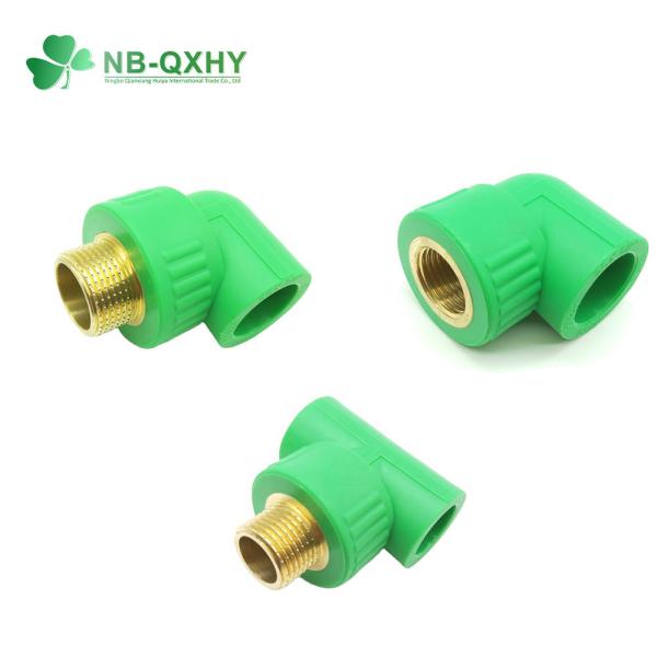 Sch40 Épaisseur de paroi Pipe PPR verte adaptée à l'approvisionnement en eau chaude et à la personnalisation