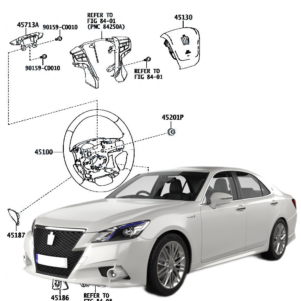 Full Range of Aftermarket Car Accessories for Toyota Crown 18-21 Car Cover and More