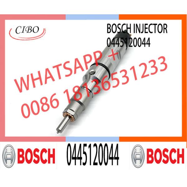 Дизельный инжектор топлива 0445120044 коллектора системы впрыска топлива boschs запасных частей для тележки TGA-24-480 ЧЕЛОВЕКА