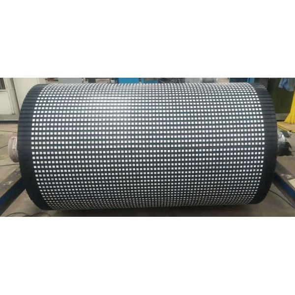 Mining Conveyor Pulley Rubber Ceramic Lagging 10m Pulley Lagging Material