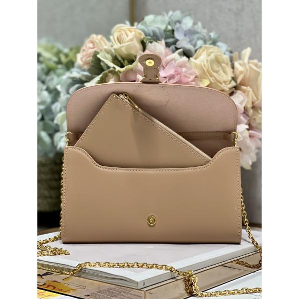 Le thé de lait colorent le sac d'épaule à chaînes de Mini Sling Bag Branded Gucci Soho