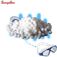Granules TPR personnalisables haut de gamme à haute élasticité, imperméables à l'eau, pièces scellées pour lunettes de bain Catégorie de produits TPR