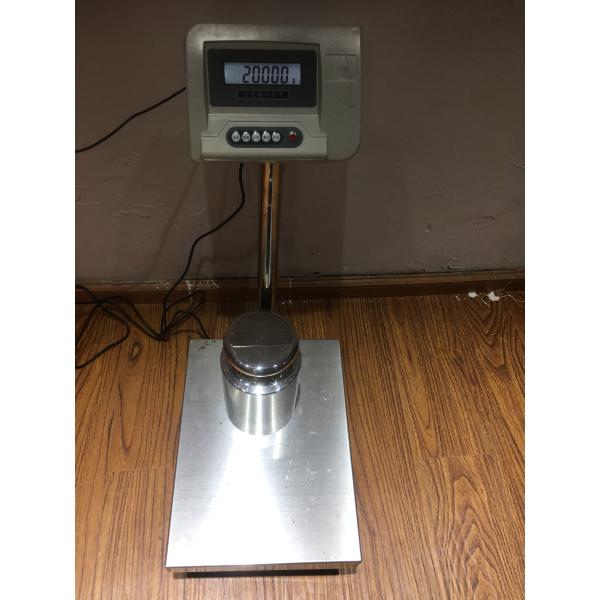 Platform scale INIB-3040 60Kg/1g 30*40CM Industry alloy steel Bench Scale With Sticker Printer and Big LED display 220VAC