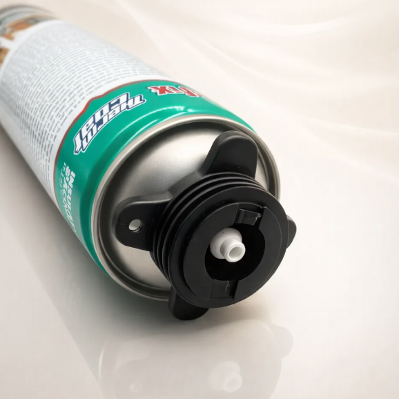 One-Inch Tinplate PU Foam Valve with Long Stem for Sealing and Insulation