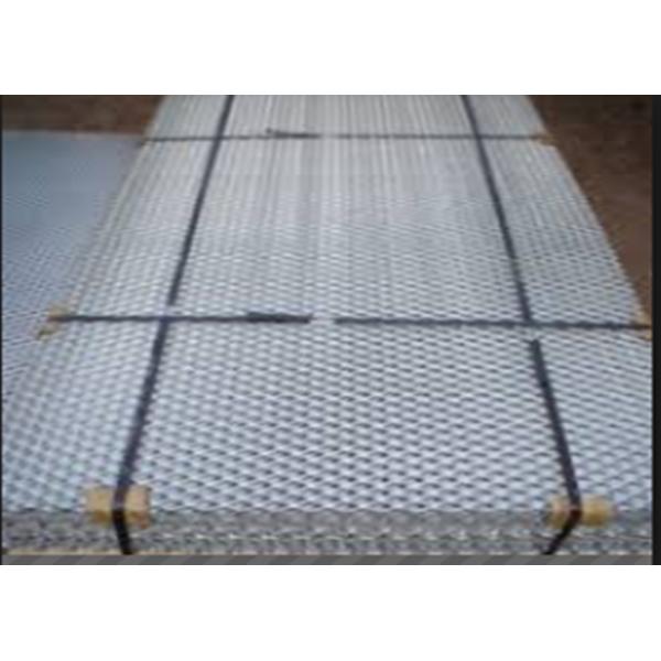 Stretching Aluminum Expanded Metal Mesh Plastic Coating For Patio Furniture