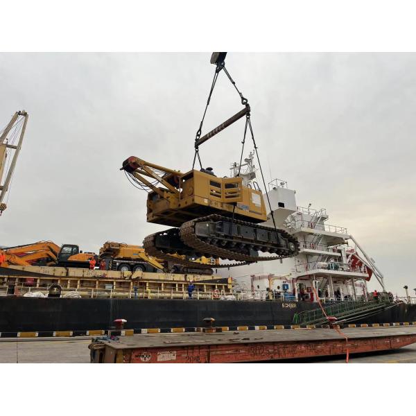 Semi-seco hormigón hormigón de remolque bombas de la escala de Lager Sany 8m Sup3 por hora