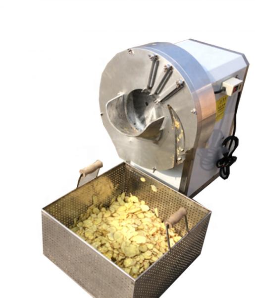 Machine automatique de découpe de tranches de gingembre