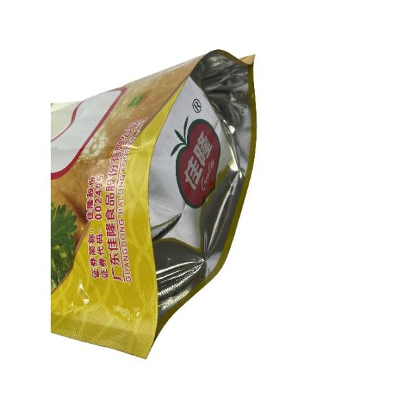 Metalised Printed Stand Up Packaging Pouches 2kg For Seasonings Product