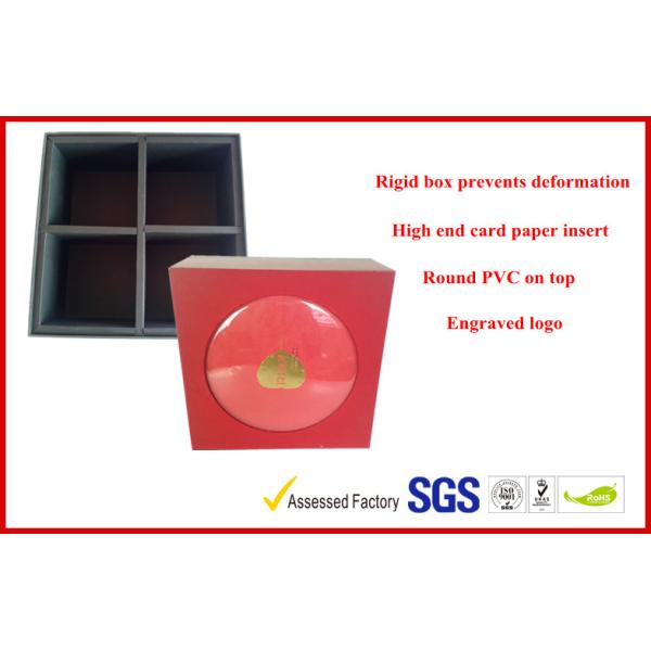Luxury Corrugated Paper Board Box, Spot UV / Hot-stamping Rigid Gift Boxes For Food Packaging