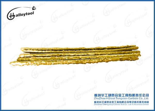 Carboneto de cobre dourado Rod/solda composta Rod carboneto de tungstênio