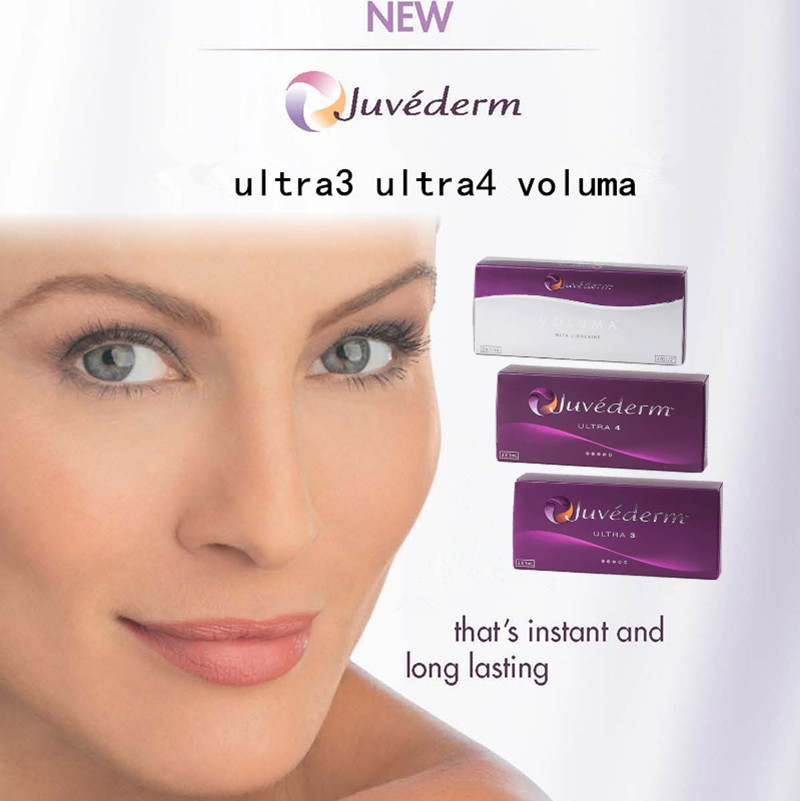 HA лицевые морщины Juvederm Ultra 4 Lips Ultra3 Кожные наполнители для линий смеха