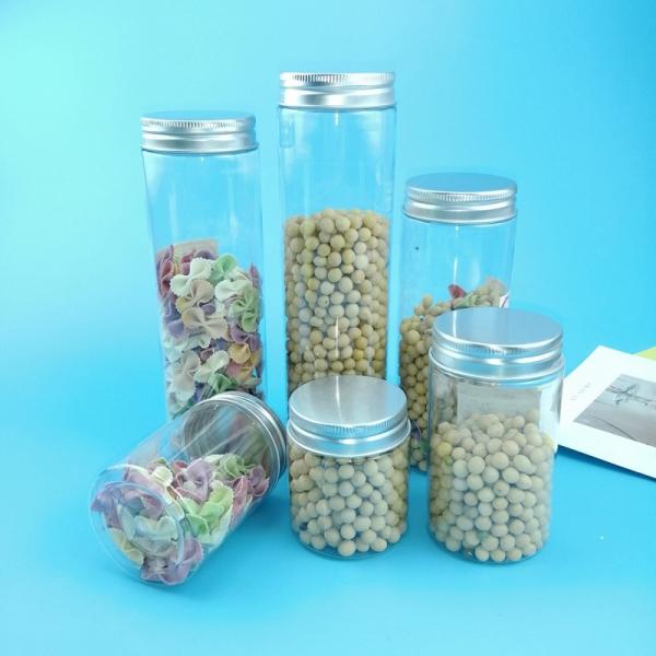 pots en plastique de couvercle à visser du diamètre 130ml 690ml de 5.5cm