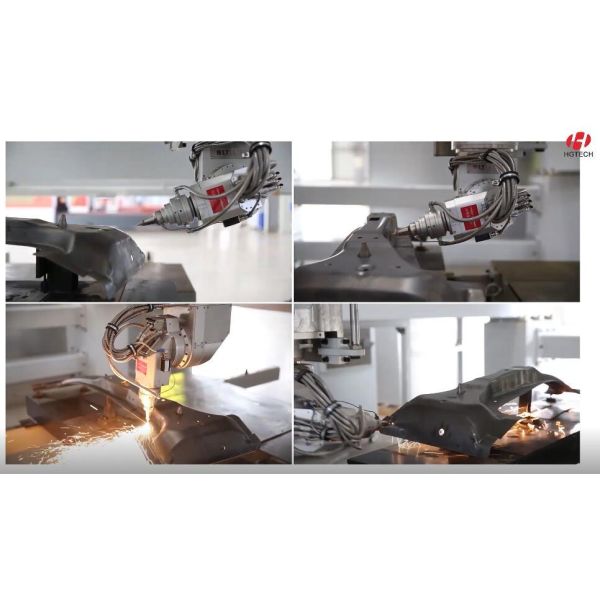 3D Laser Cutting Machine with Five Axis Laser Cutter Featuring 500W / 1000W / 2000W Laser Power, ±135° A Axis Range, and 20bar Auxiliary Gas Pressure