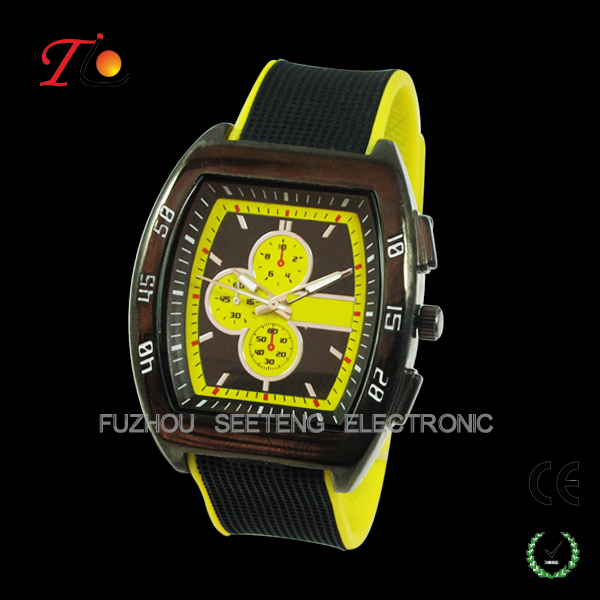 China factory supplier supply all kinds of fashion and colorful silicone SBAO watches
