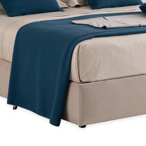 Modern King Size Solid Wood Platform Bed Frame Durable Home Hotel Room Furniture