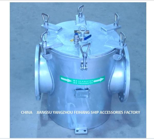 Imported Carbon Steel Galvanized Seawater Filter AS350 Cb/T497 For Air Conditioning Seawater Pump