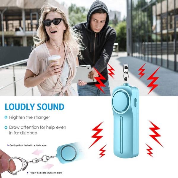 Alarma defensa personal Women Girls Kids Elderly Night Walker's portable emergency products