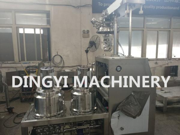 100L Vacuum Planetary Mixer , Cosmetic Making Machine Stainless Steel 316L