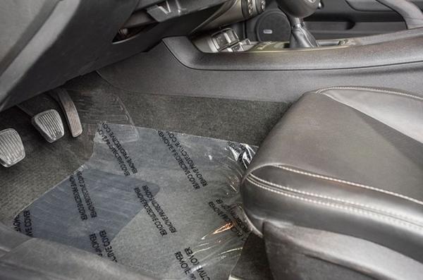 HNHN Transparent LLDPE Auto Carpet Protection Film Removable