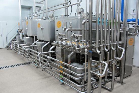 Multifunctional UHT Milk Processing Line With Aseptic Brick Carton Package