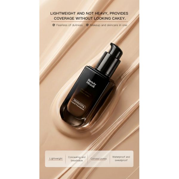 Makeup Base Skin Tint Make up Bb Cream Cushion Foundation Moisturizing Full Coverage Waterproof Liquid Foundation Makeup
