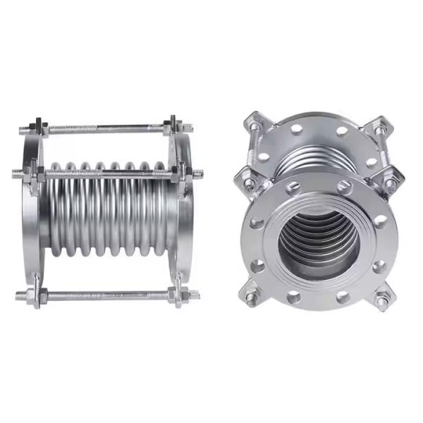SS304 SS316 Stainless Bellows Expansion Joint Flexible Compensator