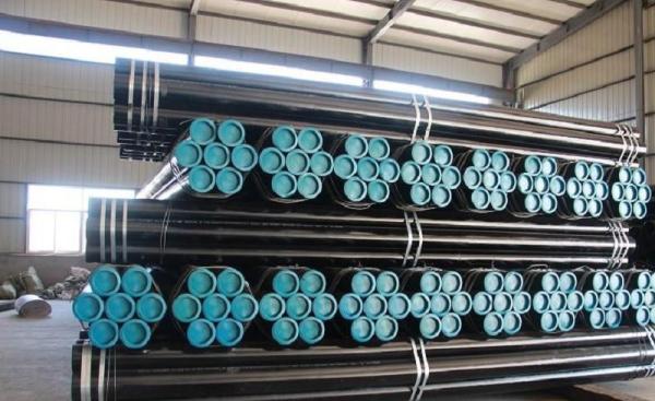 Beveled End ASTM A53 / A106 Gr.B Seamless Carbon Steel Pipe / Tube , 1mm - 55mm