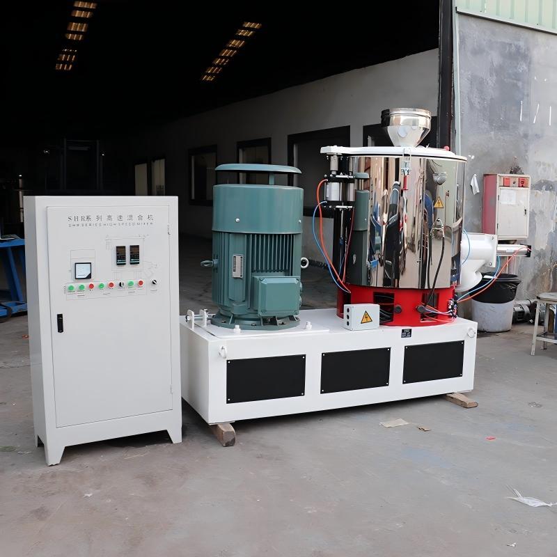 Industrial High Speed PVC Mixer Machine SRL-Z500/1000 For Plastic Compound Preparation