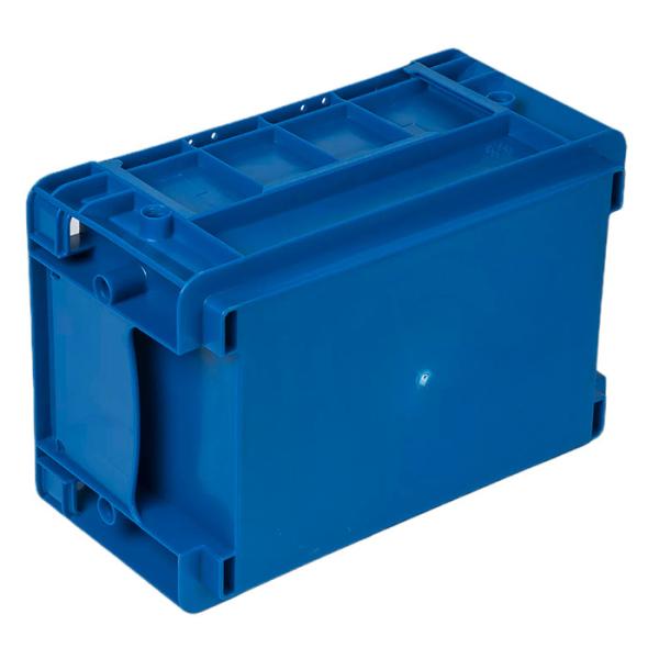 VDA Standard R-KLT Plastic Tote Box, 300x200x147mm Blue Automotive Logistics Container