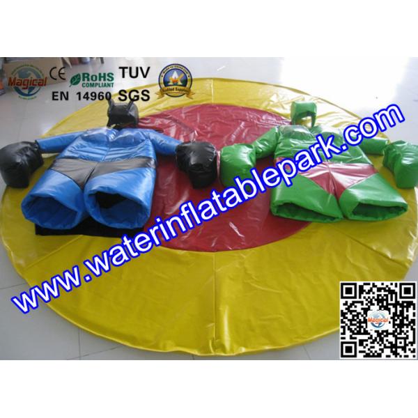 Kids And Adults Inflatable Sumo Wrestling Suits / Foam Padded Sumo Suits