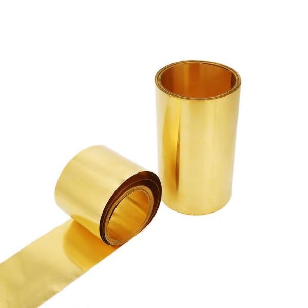 Skin Brass Sheet Metal Foil Tape Thin Plate 0.05 0.1 0.2 0.3 0.4 0.5 0.6-1mm